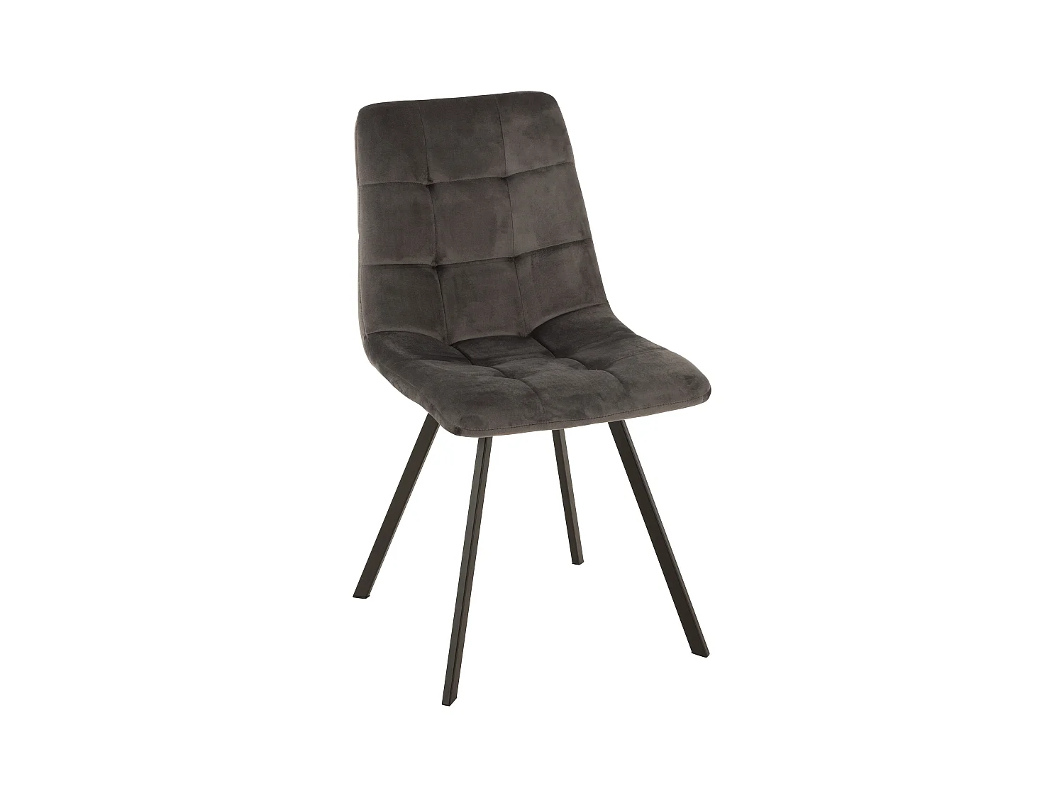 Chaise Design "Morgan" 86cm Gris