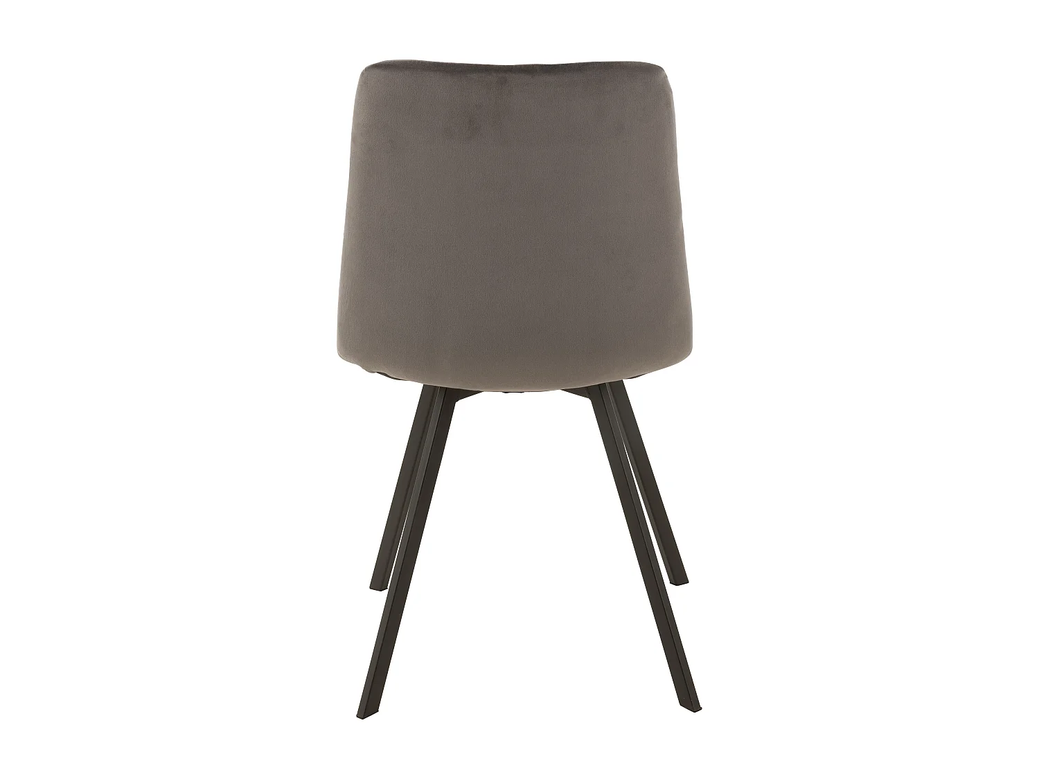 Juliana grijze metalen stoel L 45 cm