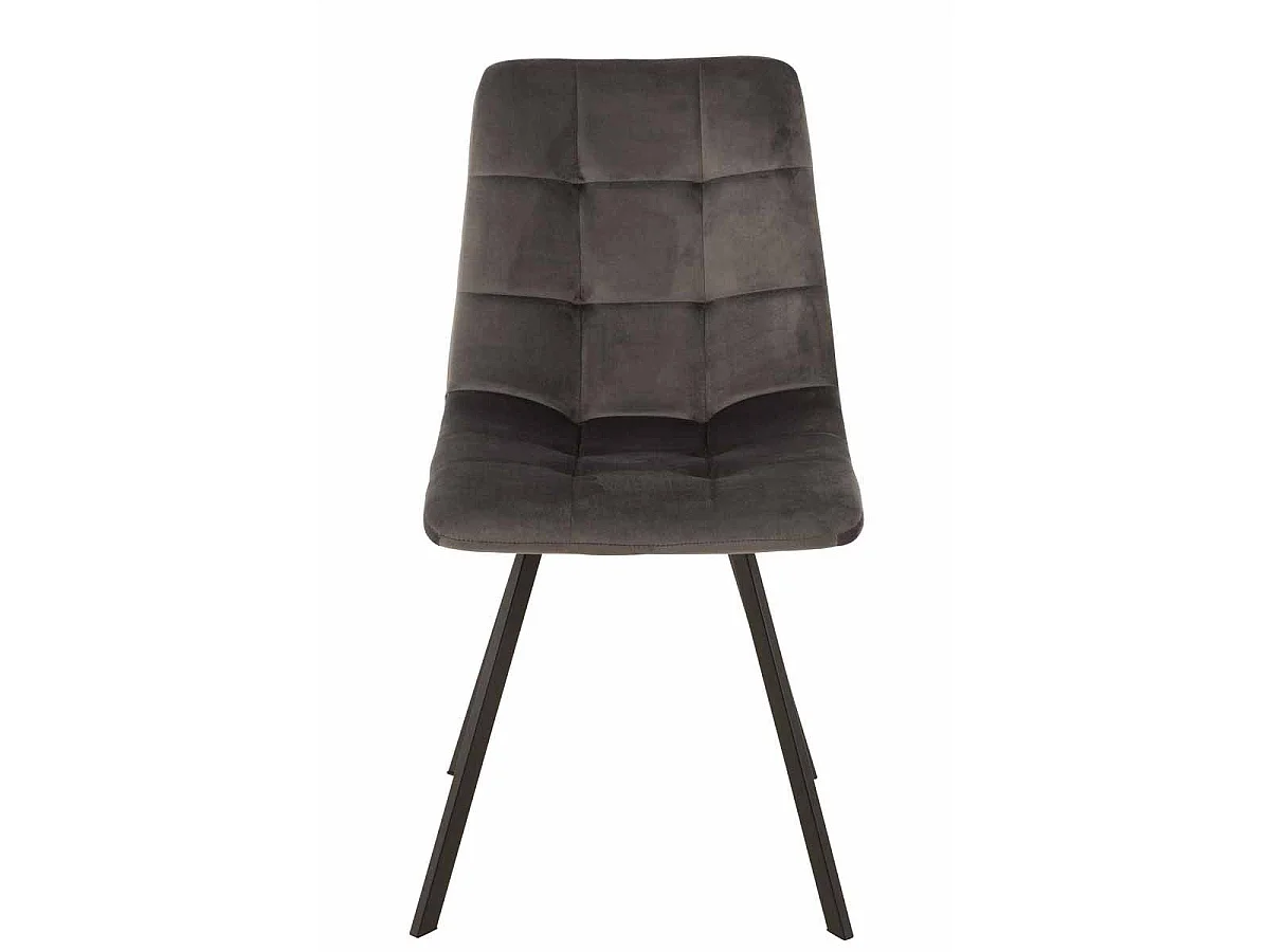 Chaise Design "Morgan" 86cm Gris