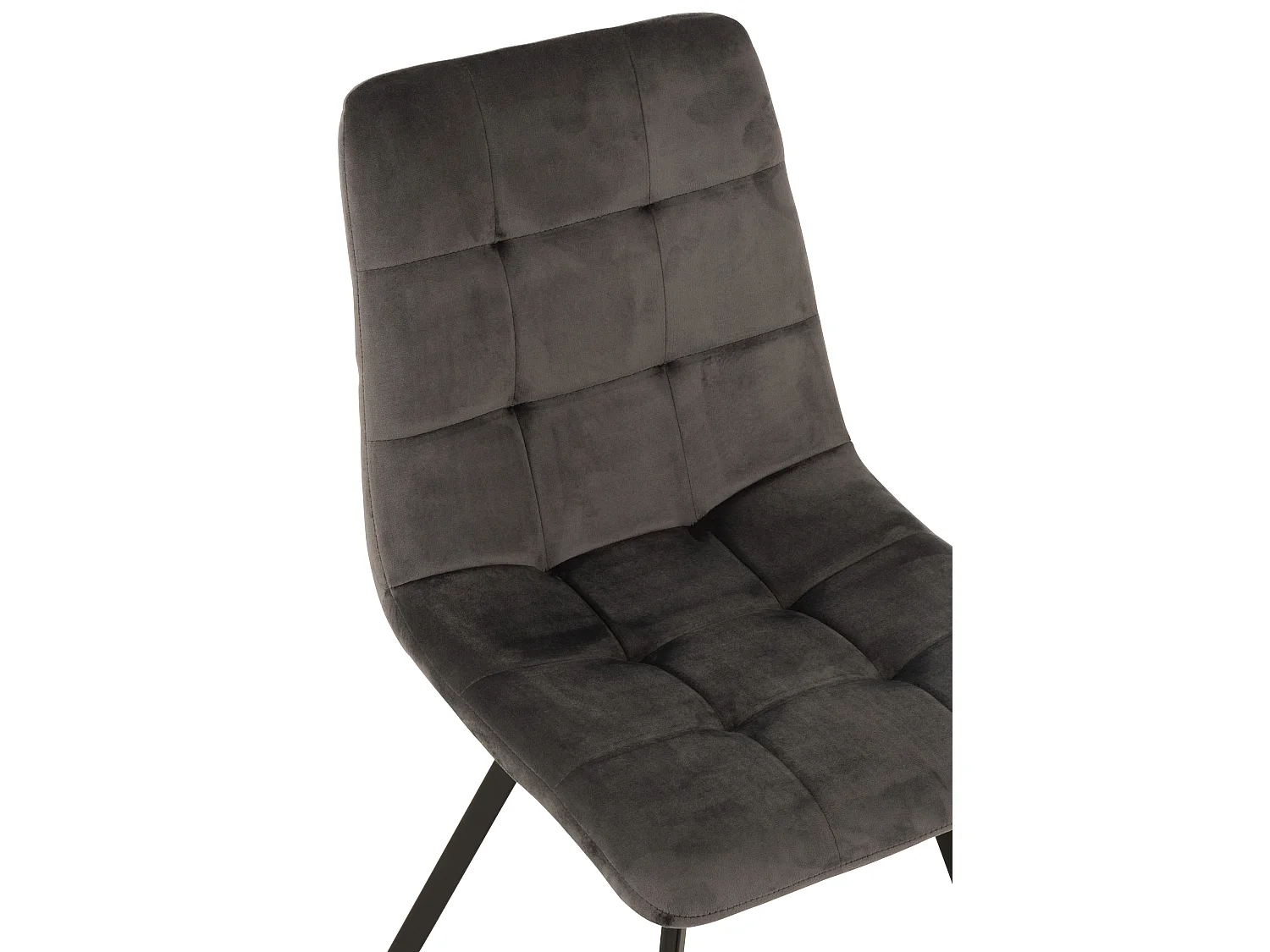 Chaise Design "Morgan" 86cm Gris