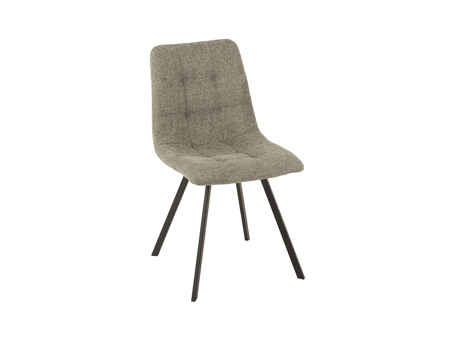 Chaise Design "Babette" 90cm Gris