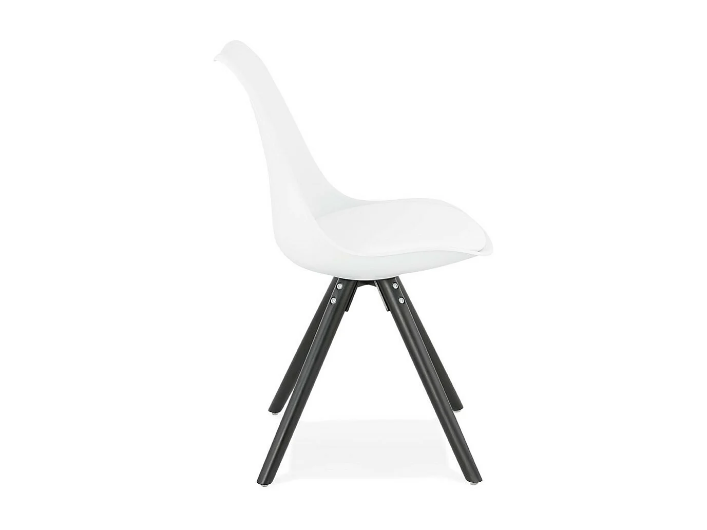 Chaise Design "Jupiter" 82cm Blanc