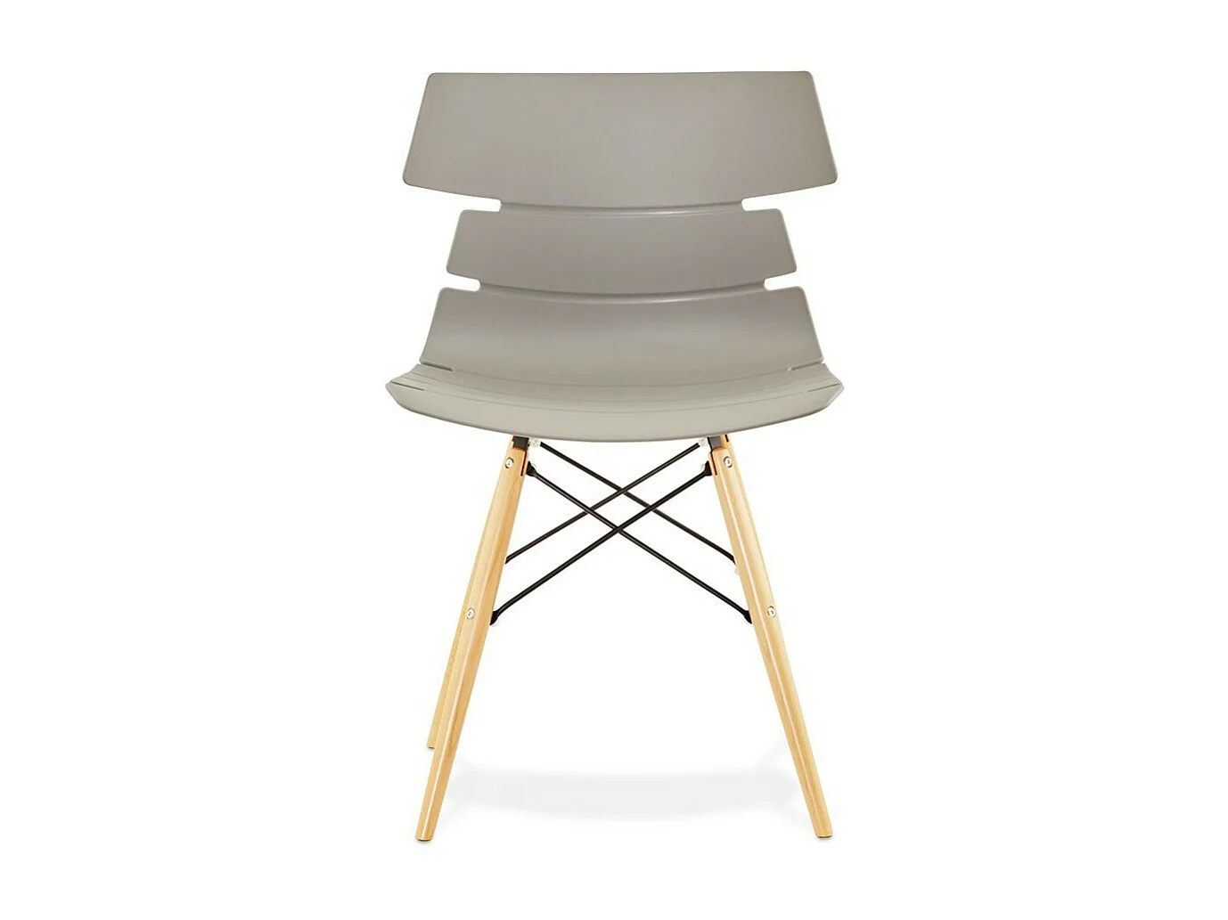 Chaise Design "Visby" 82cm Gris