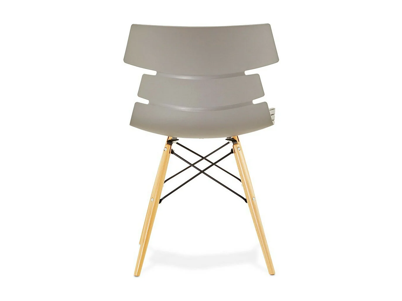 Chaise Design "Visby" 82cm Gris