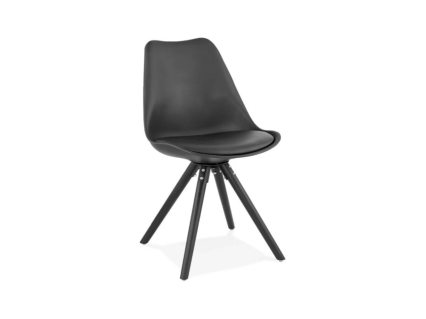 Chaise Design "Jupiter" 82cm Noir