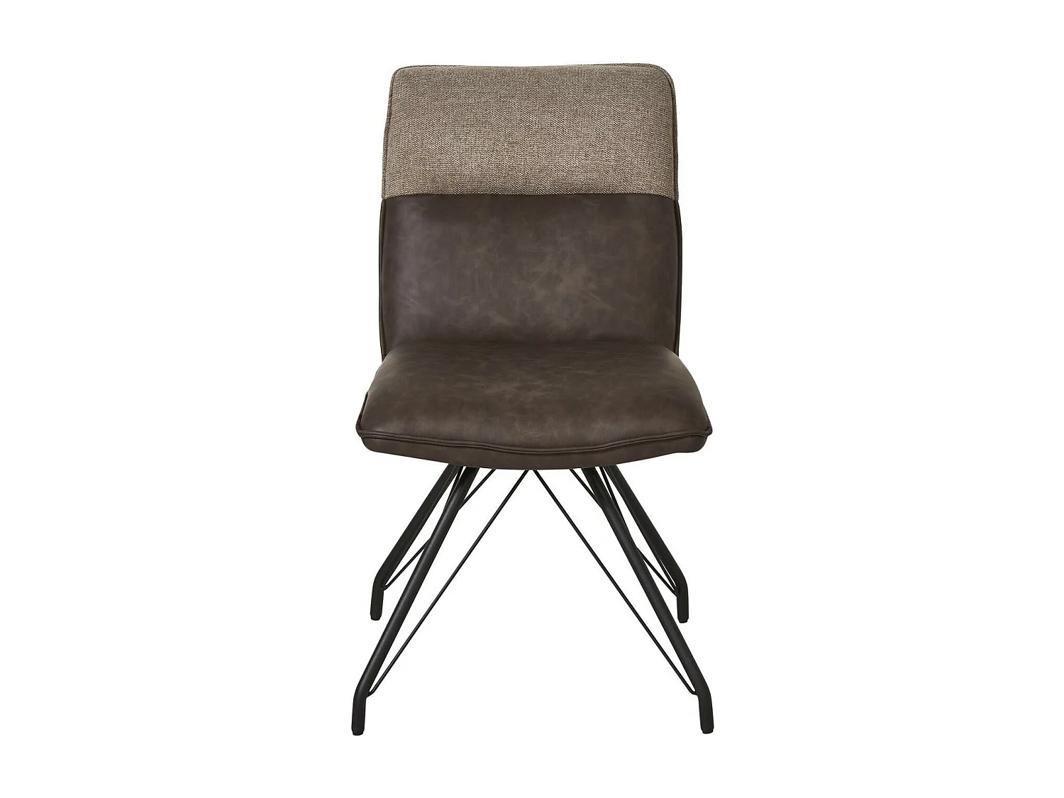 Lot de 2 Chaises Design "Libou II" 87cm Taupe