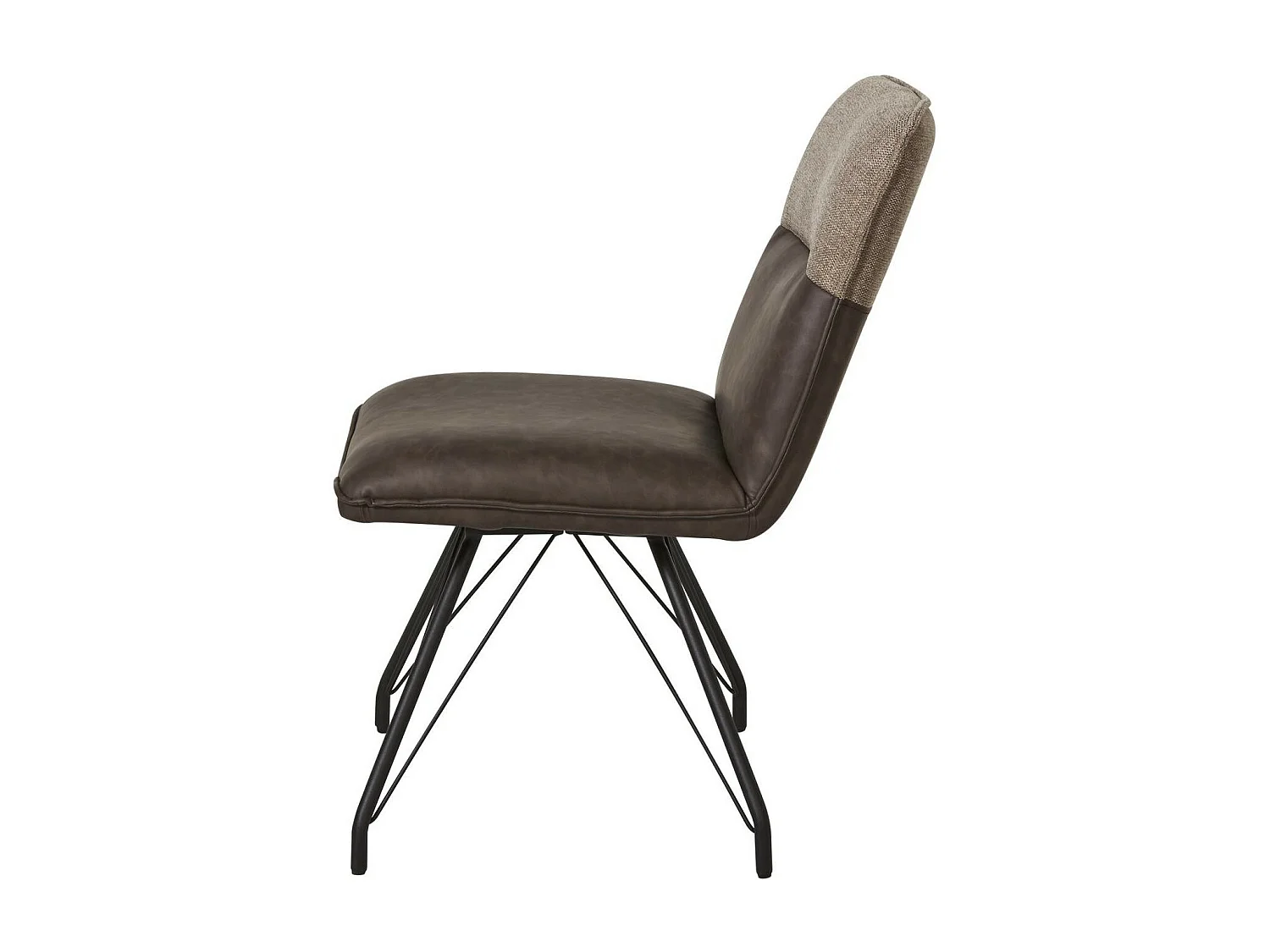 Lot de 2 Chaises Design "Libou II" 87cm Taupe