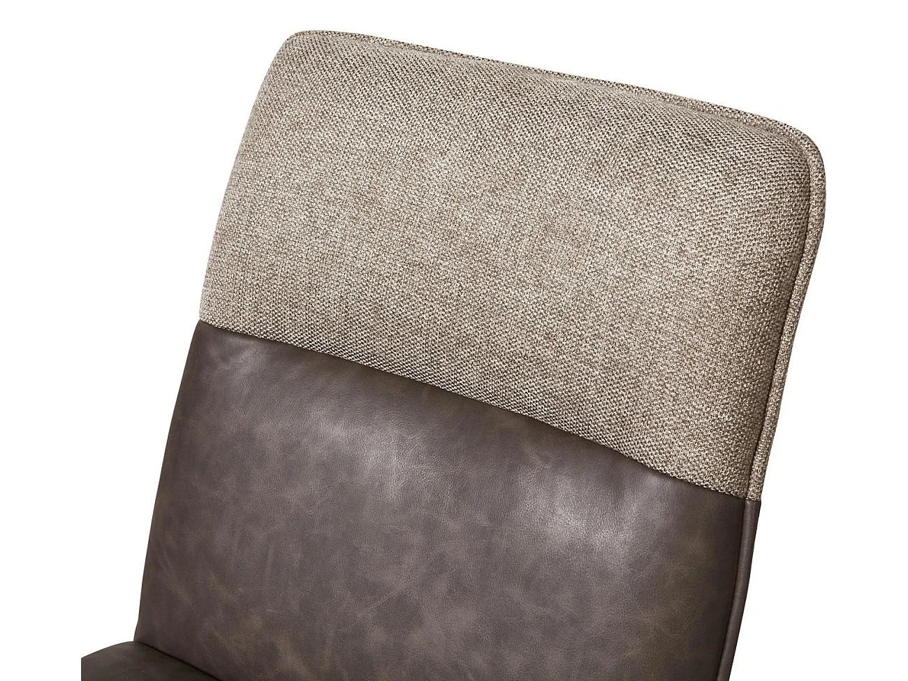 Lot de 2 Chaises Design "Libou II" 87cm Taupe