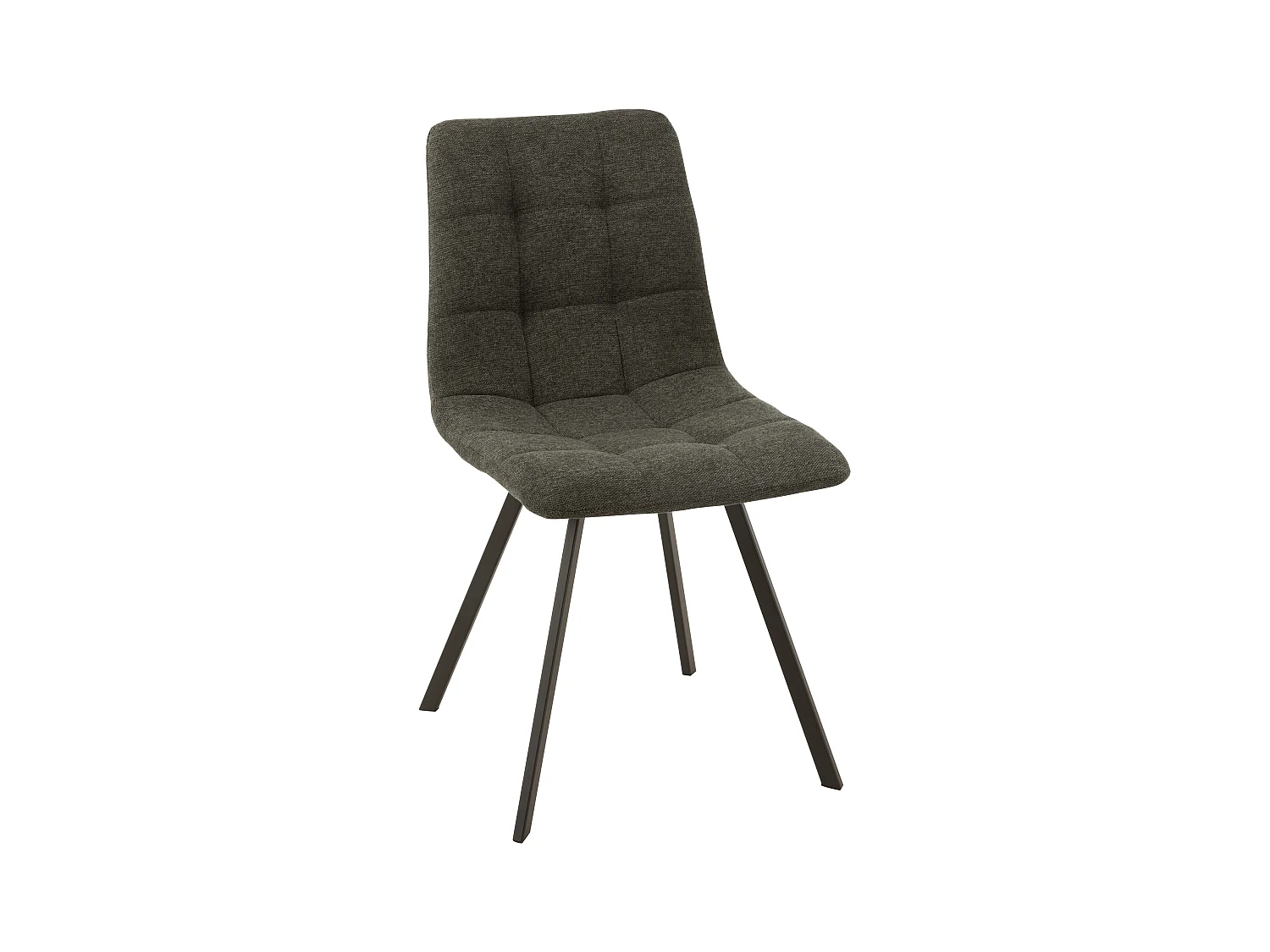 Chaise Design "Babette" 90cm Gris Foncé