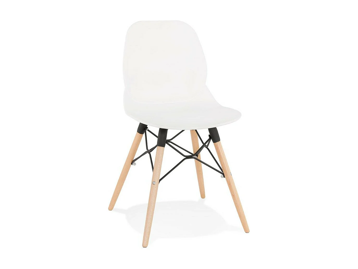 Chaise Scandinave Design "Bantry" 83cm Blanc
