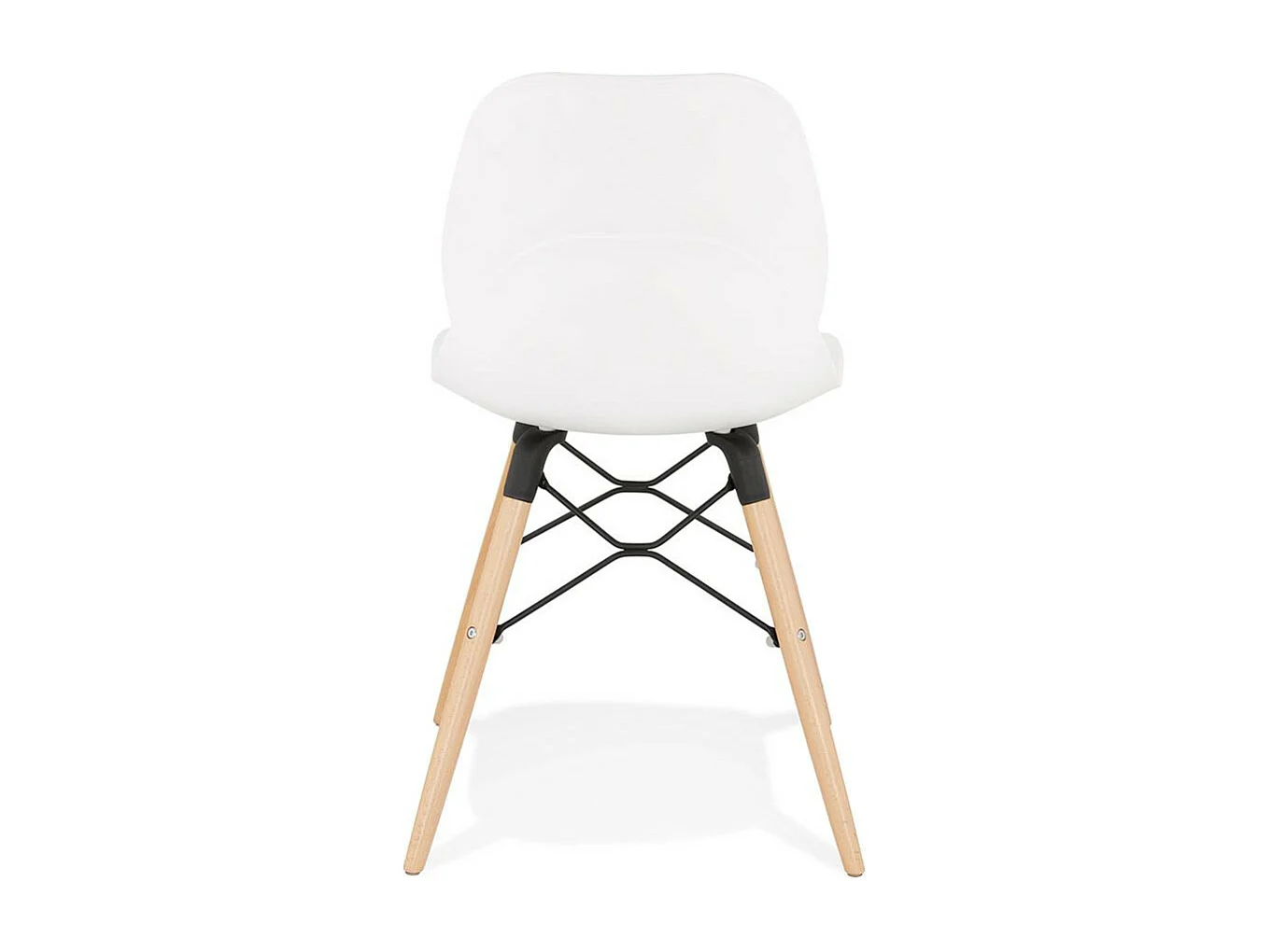 Chaise Scandinave Design "Bantry" 83cm Blanc