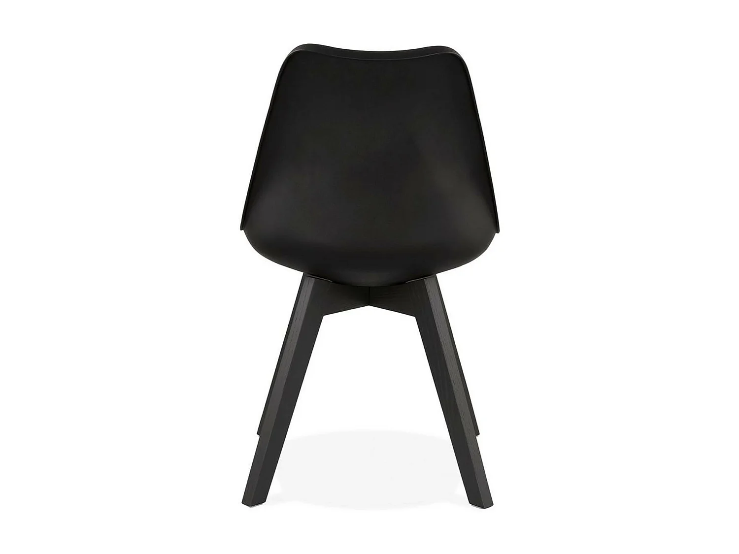 Chaise Design "Toledo" 82cm Noir