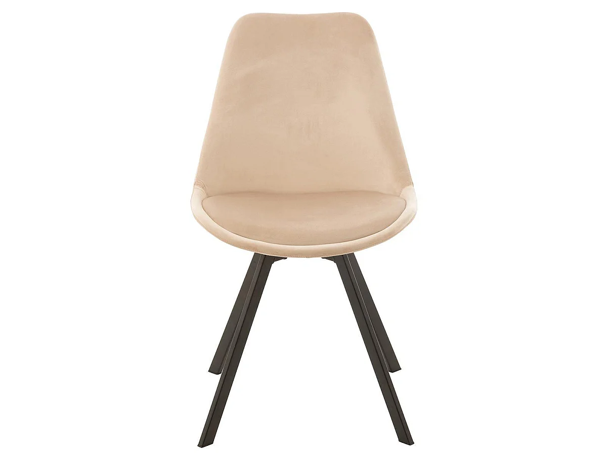 Chaise Design "Hélène" 84cm Beige