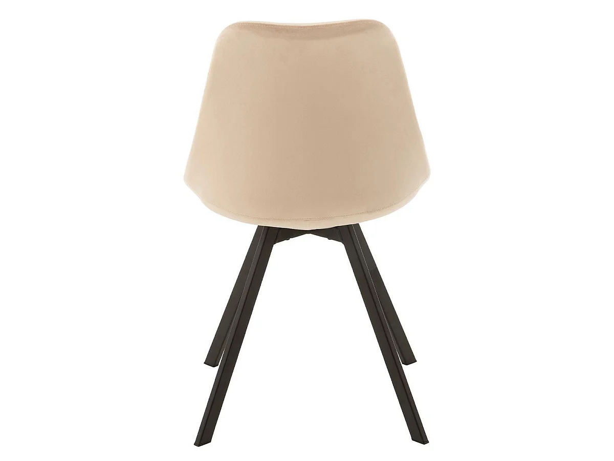 Chaise Design "Hélène" 84cm Beige