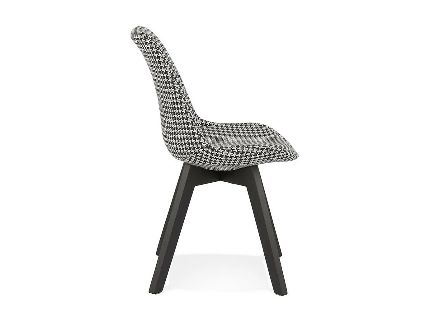 Chaise Design Vintage "Persée" 85cm Noir