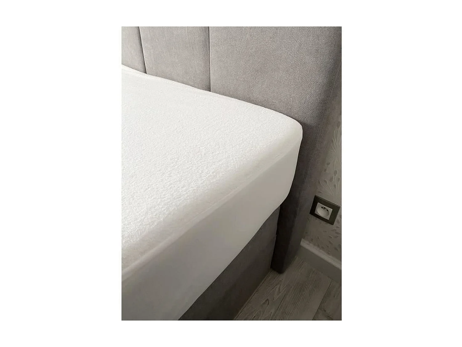 Protege matelas coton absorbant et anti acariens 160 x 200 cm