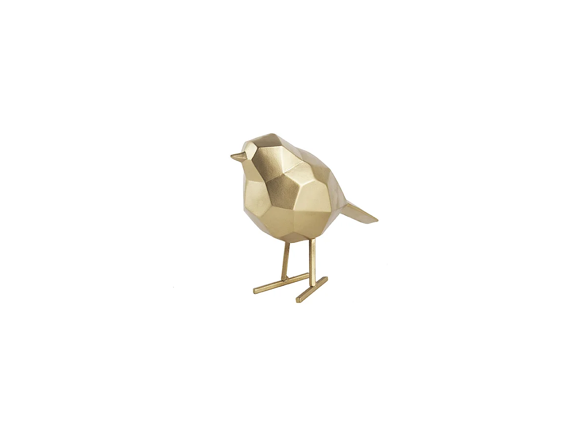 Origami-Vogel aus Kunstharz matt 17cm