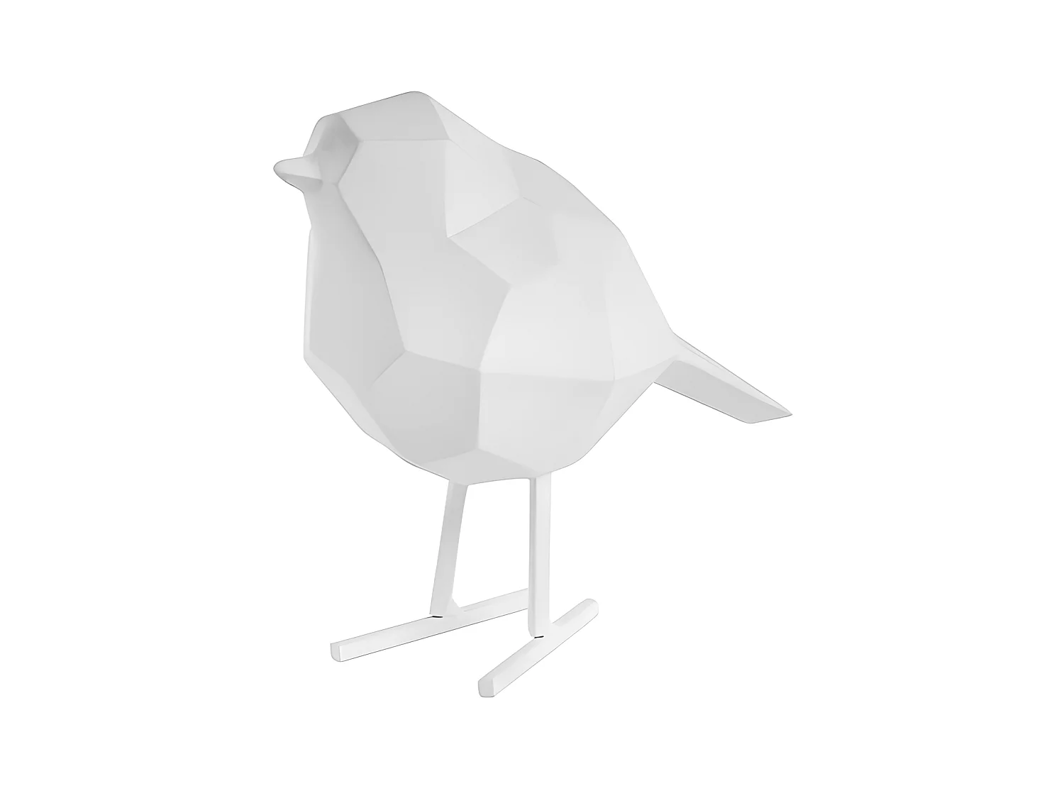 Origami-Design Vögel aus matten Harz 17 cm