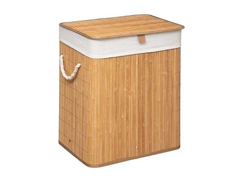 Panier à Linge en Bambou "Daze" 50cm Naturel