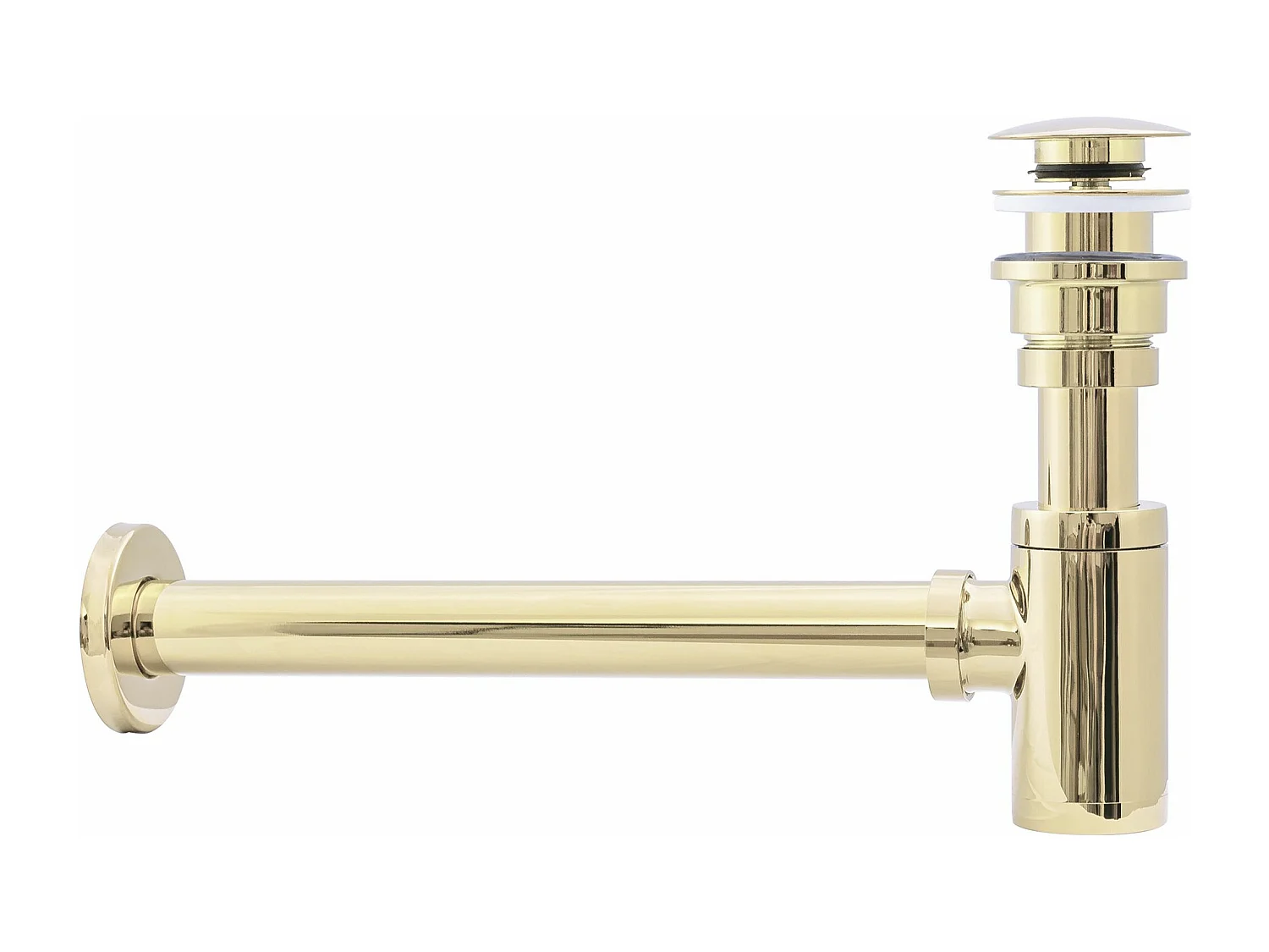Siphon De Lavabo Universel Clic-Clac Rea Gold