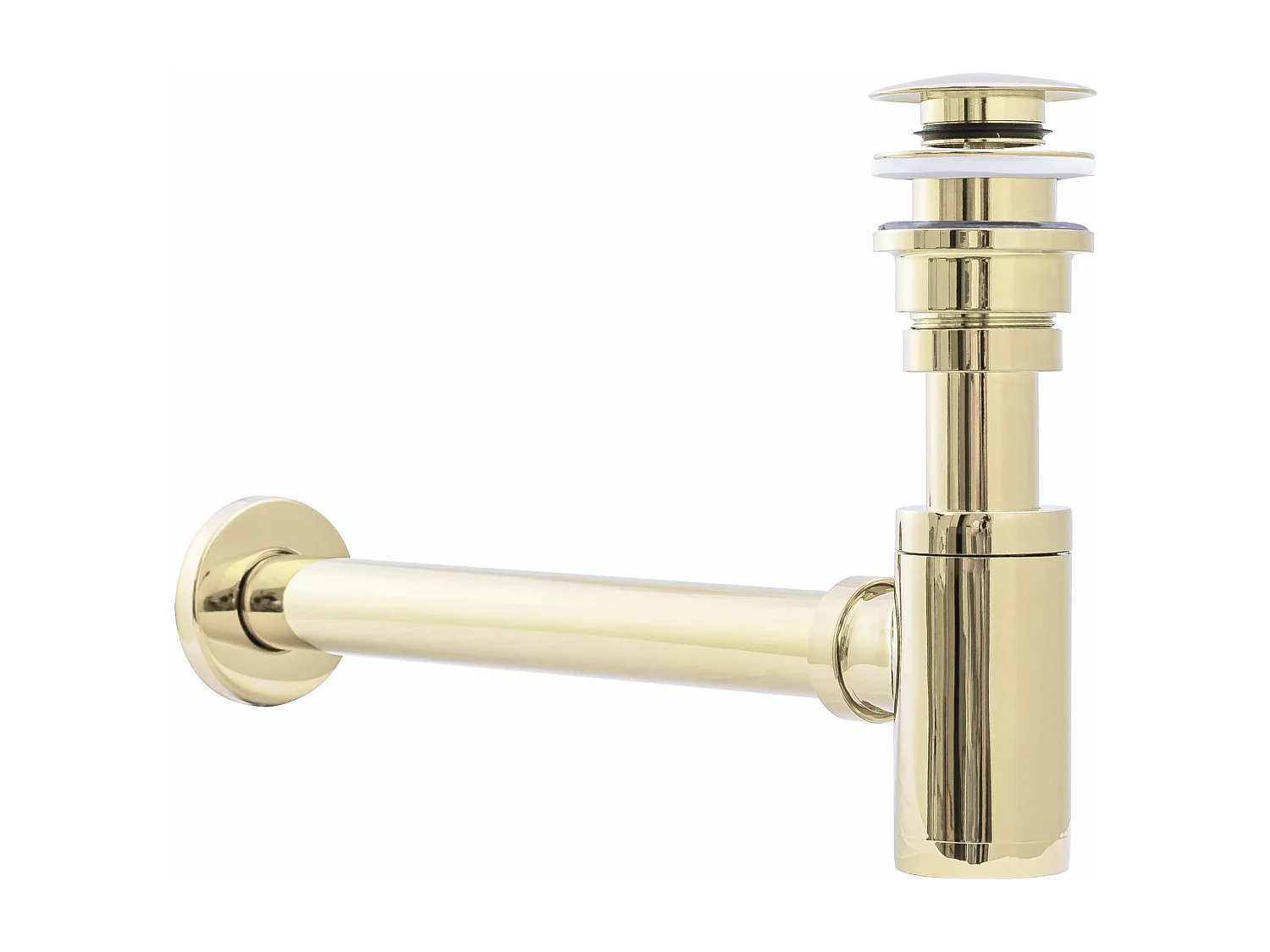 Siphon De Lavabo Universel Clic-Clac Rea Gold