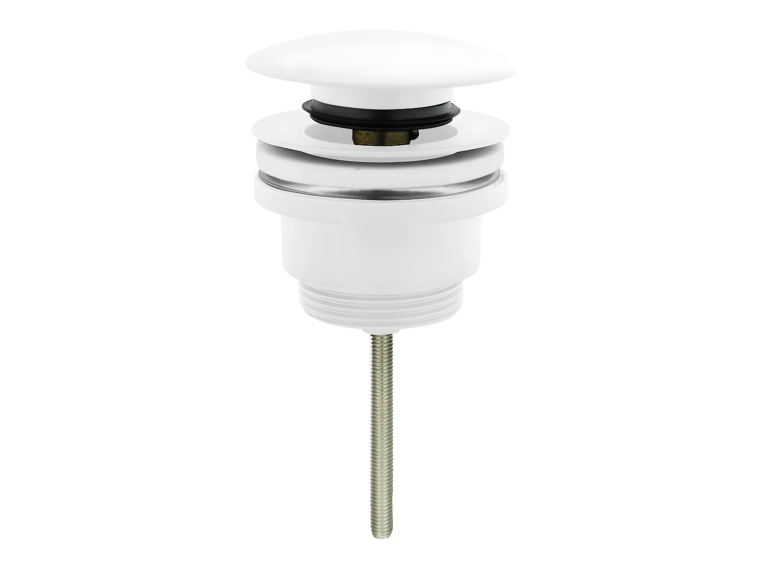 Bonde De Lavabo Pop-Up Blanc Universelle