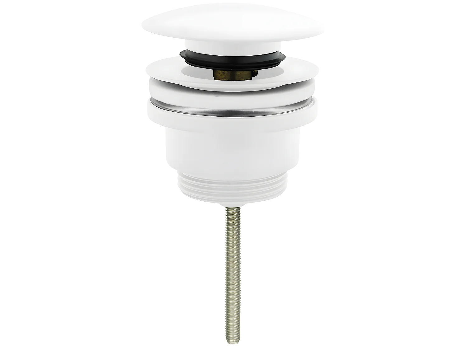 Bonde De Lavabo Pop-Up Blanc Universelle