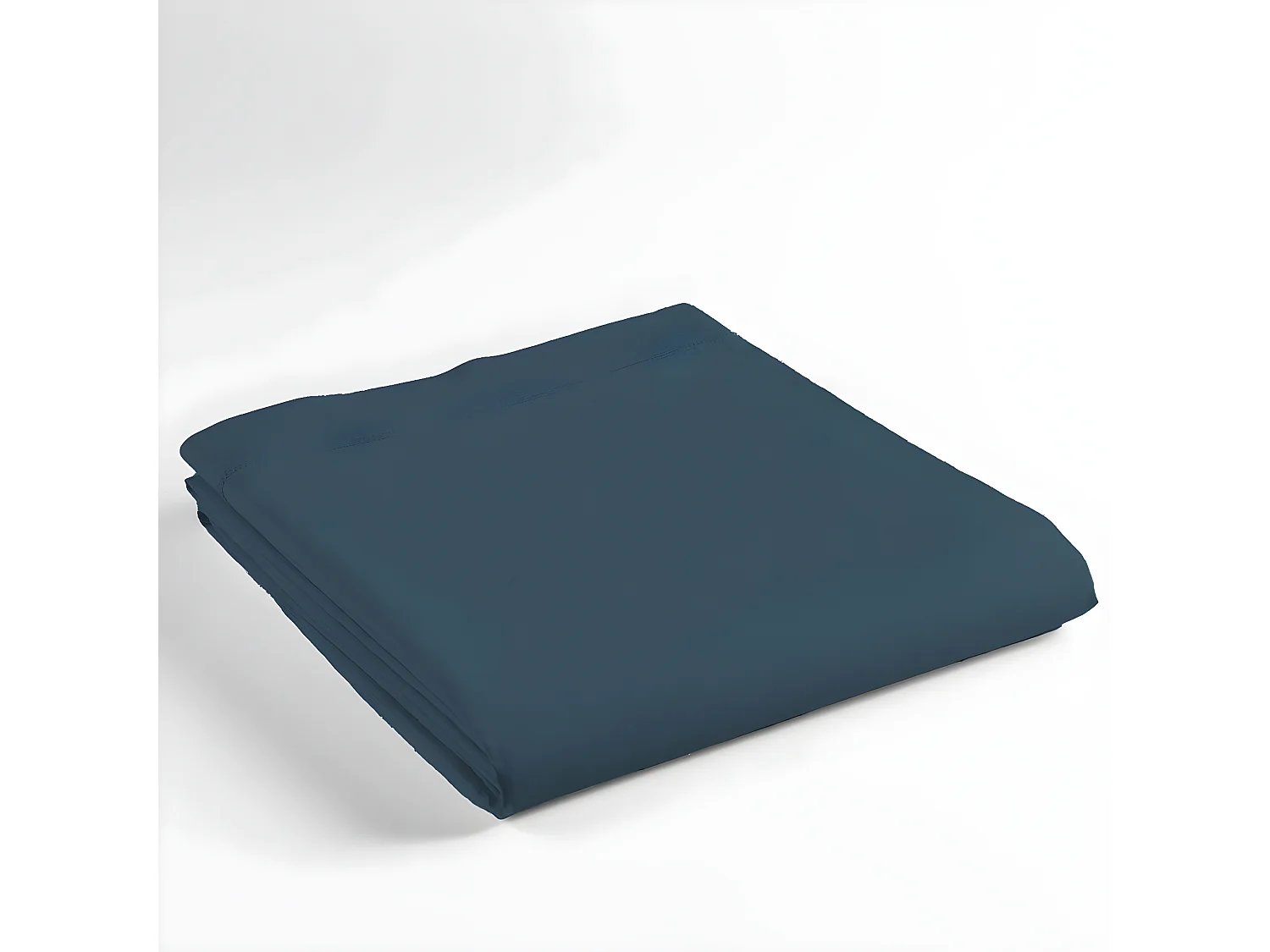 Drap Plat "Lina" 180x290cm Bleu Nuit