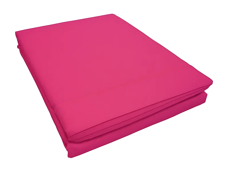 Drap Plat "Lina" 180x290cm Bois de Rose