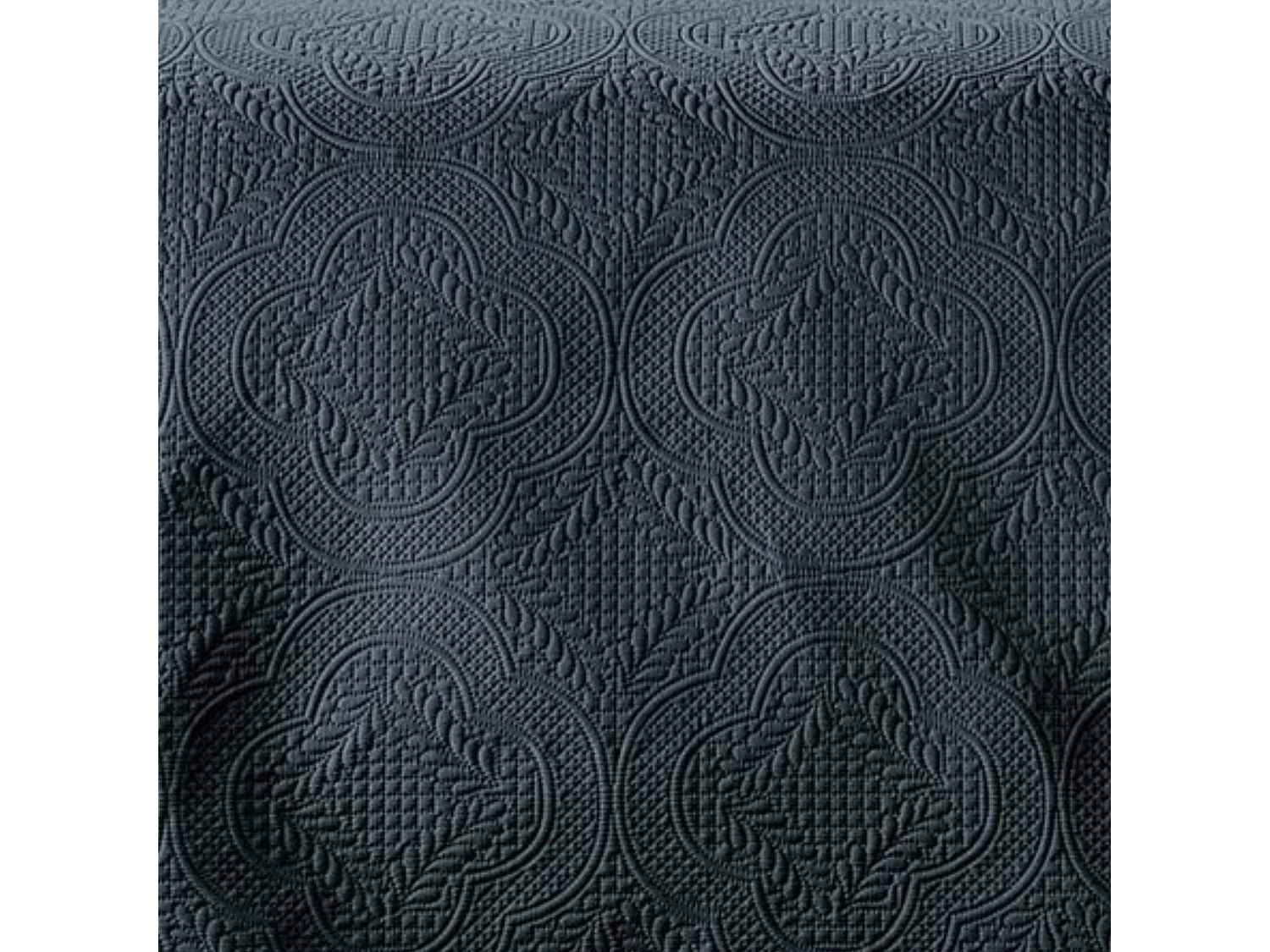 Couvre-Lit Matelassé "Romane" 220x240cm Bleu