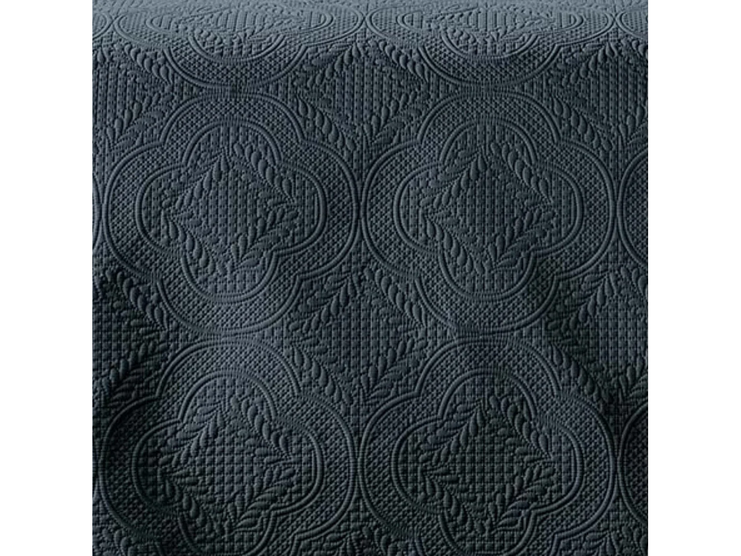 Couvre-Lit Matelassé "Romane" 220x240cm Bleu