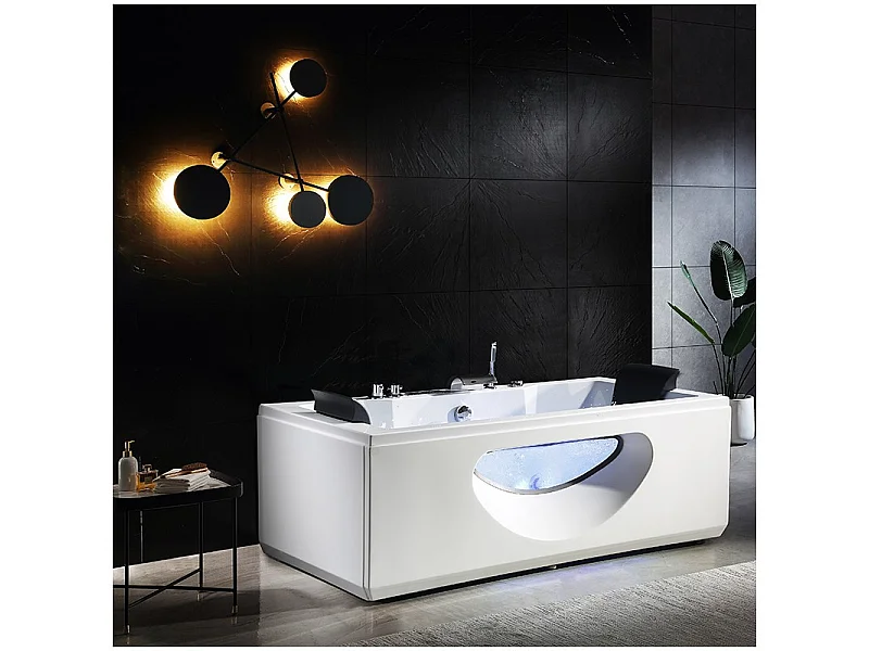 Baignoire balneo Riviera CONCEPT ARCHIPEL® 180x90