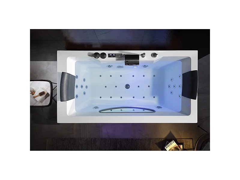 Baignoire balneo Riviera CONCEPT ARCHIPEL® 180x90