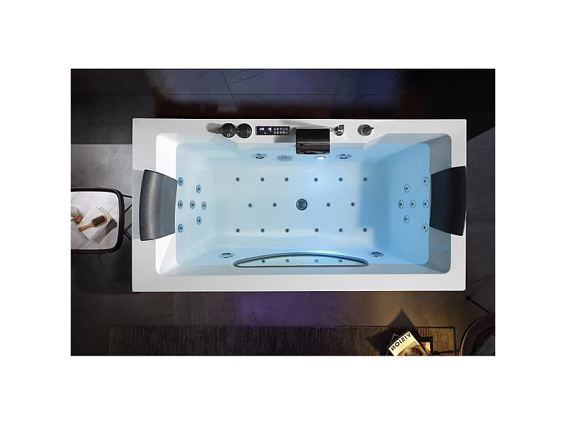 Baignoire balneo Riviera CONCEPT ARCHIPEL® 180x90