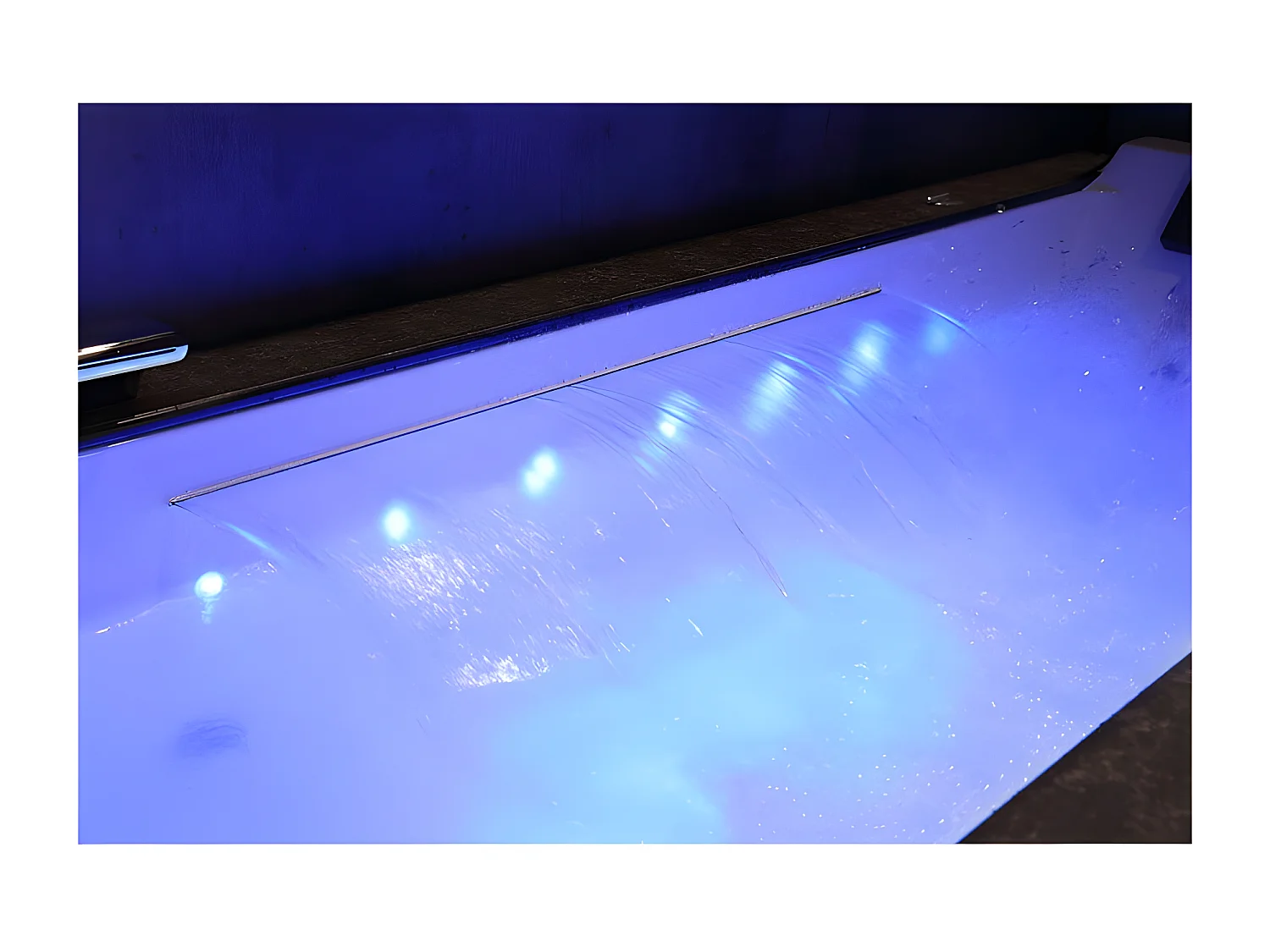 Baignoire balneo Lord Solo1 place ZELAND® 170x75 - GAUCHE