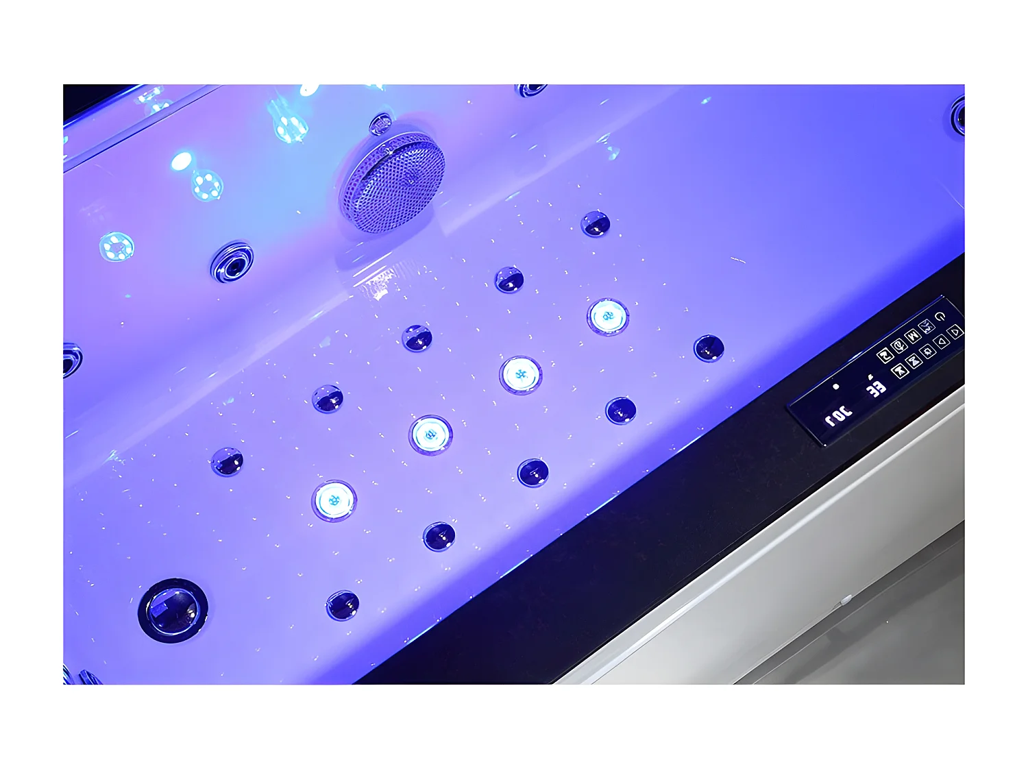 Baignoire balneo Lord Solo1 place ZELAND® 170x75 - GAUCHE