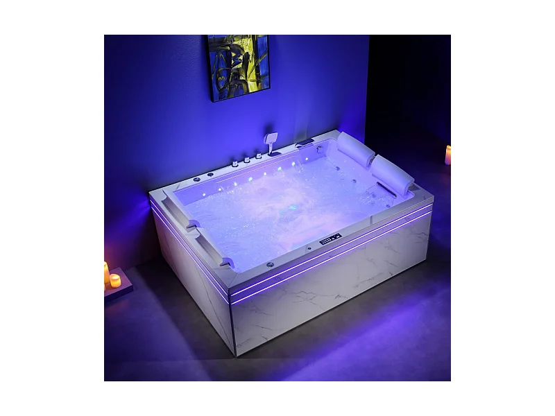 Baignoire balnéo thérapeutique Archipel® ALTESS DUO - 190*140 cm