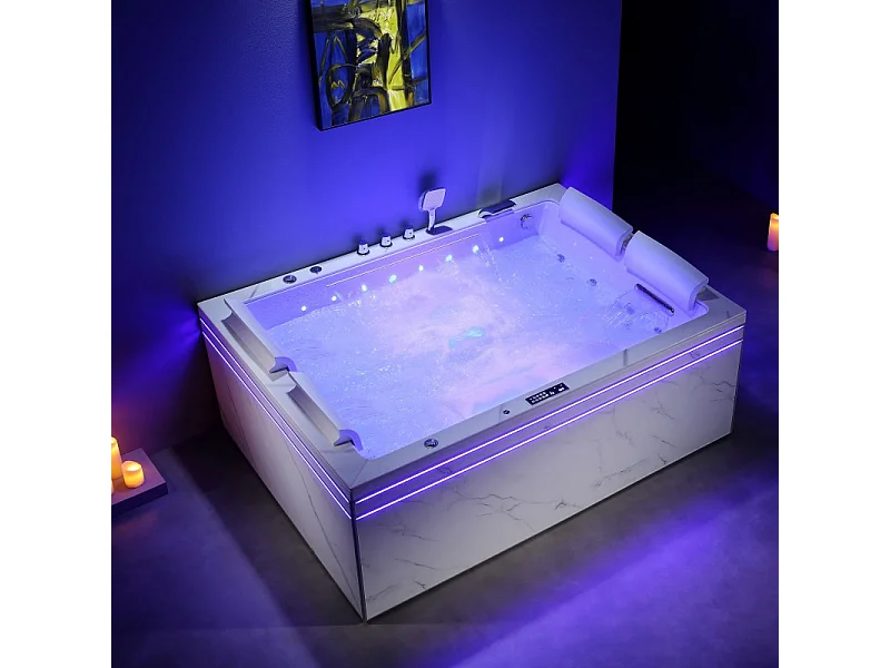 Baignoire balnéo thérapeutique Archipel® ALTESS DUO - 190*140 cm