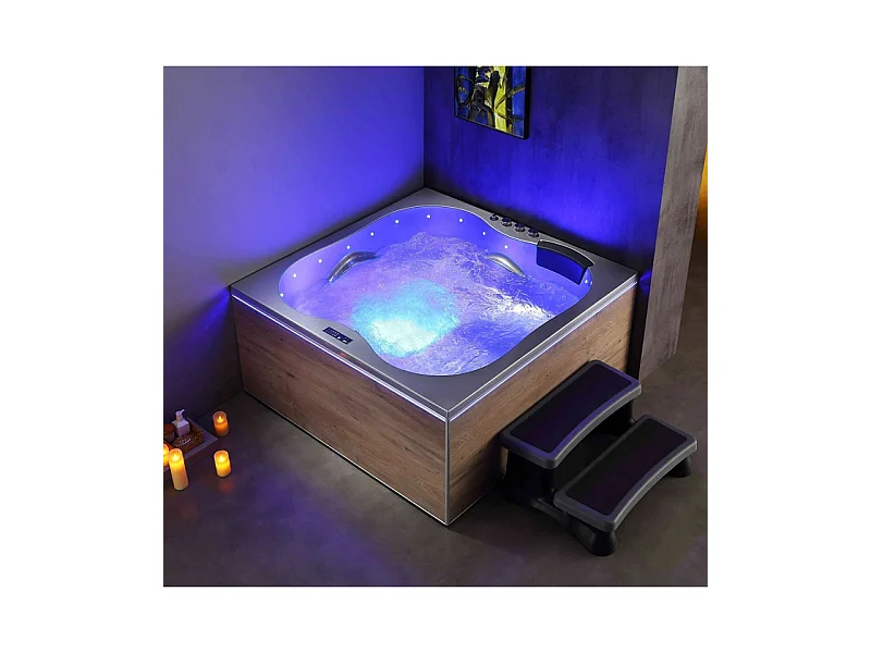 Baignoire Balnéo Archipel ELGA PRO - Perle 160