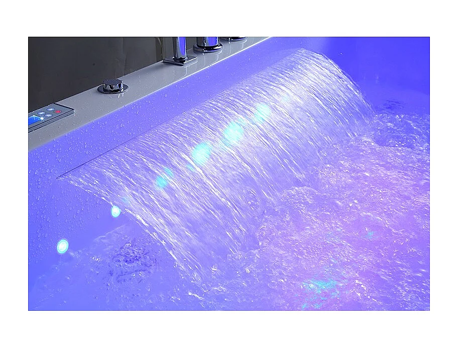 Baignoire balneo HAMILTON 160 droite ARCHIPEL® 160x75