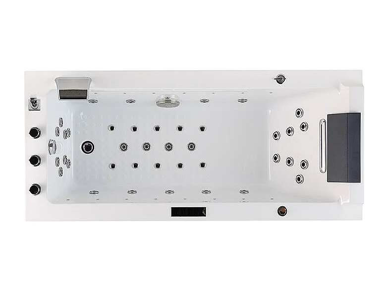 Baignoire balneo Lord Solo BLANC 1 place ARCHIPEL® 170x75 - GAUCHE