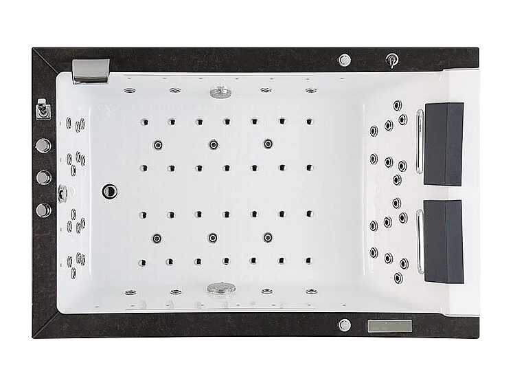 BAIGNOIRE BALNEO LORD DUO 2 PLACES ARCHIPEL® 185X120 - GAUCHE