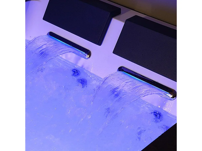 BAIGNOIRE BALNEO LORD DUO 2 PLACES ARCHIPEL® 185X120 - GAUCHE