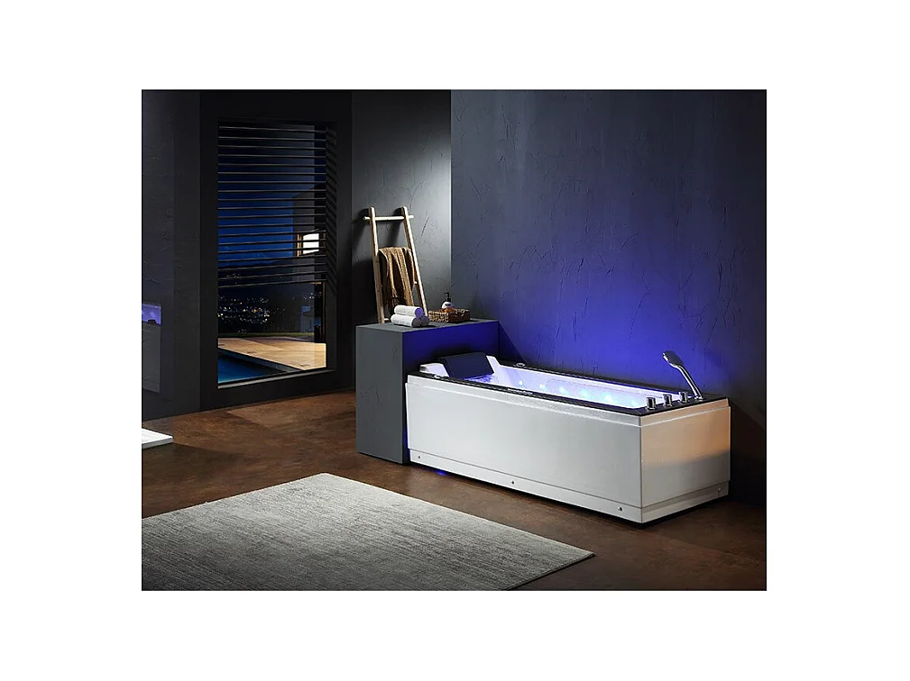 Baignoire balneo Lord Solo 1 place ZELAND® 170x75 - Droite