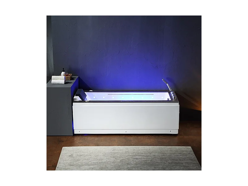 Baignoire balneo Lord Solo 1 place ZELAND® 170x75 - Droite