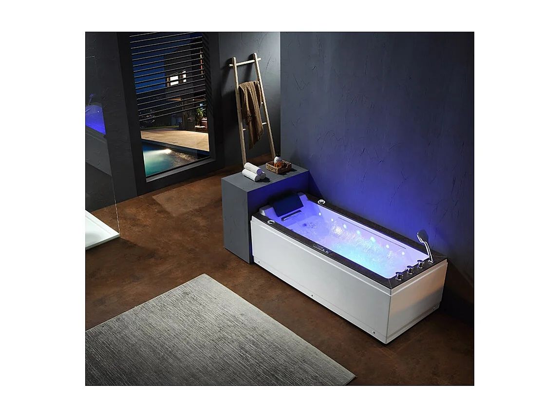 Baignoire balneo Lord Solo 1 place ZELAND® 170x75 - Droite