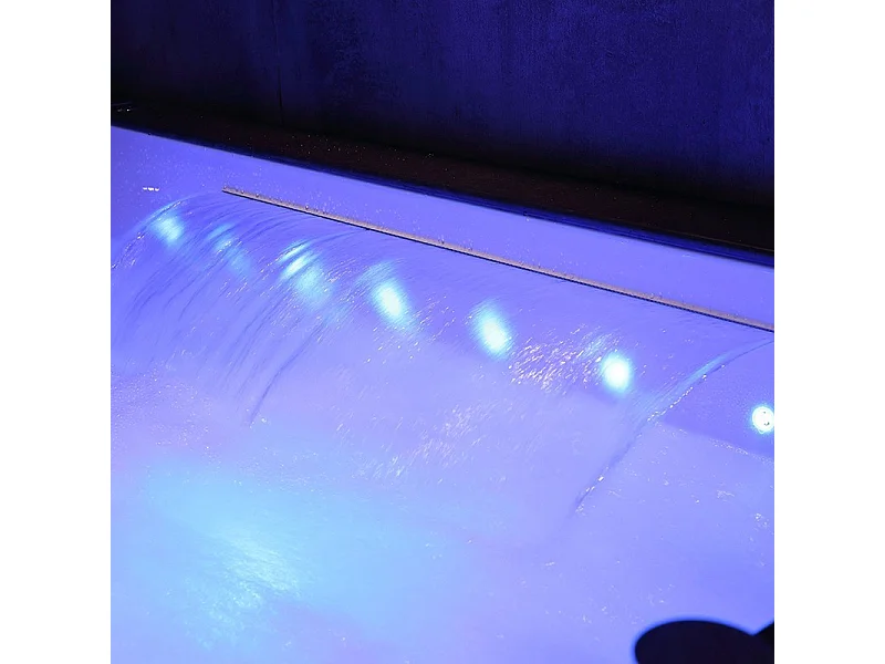 BAIGNOIRE BALNEO LORD DUO 2 PLACES ARCHIPEL® 185X120 - DROITE