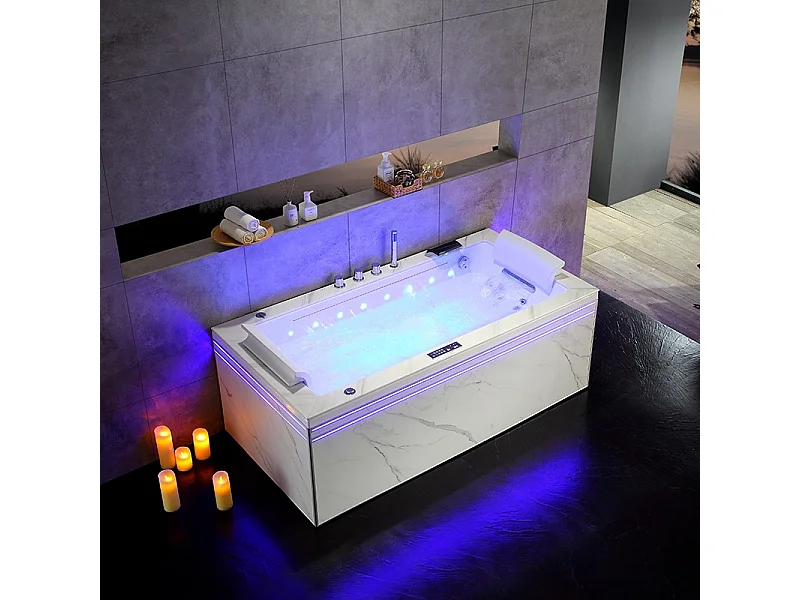 Baignoire balnéo thérapeutique Archipel® ALTESS 180 - 180*90 cm