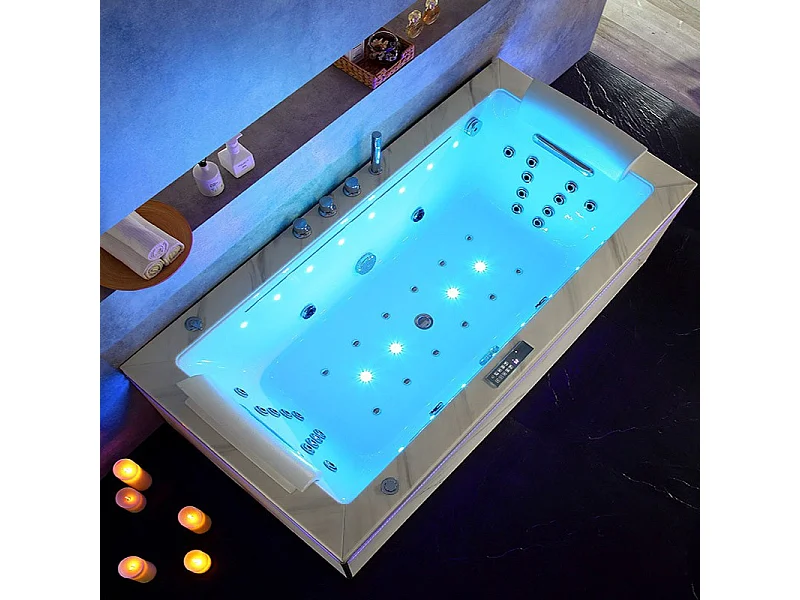 Baignoire balnéo thérapeutique Archipel® ALTESS 180 - 180*90 cm