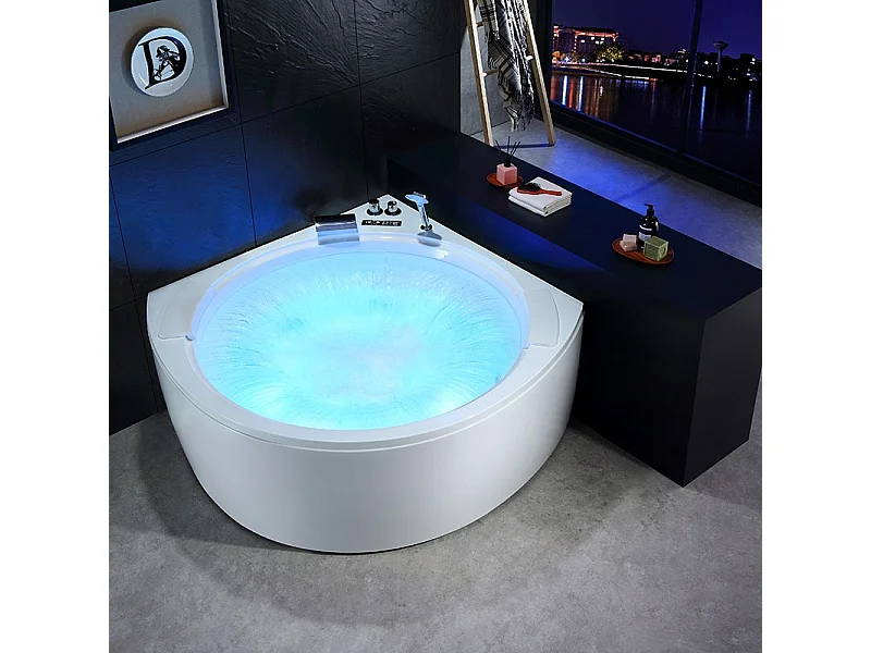 Baignoire balneo d'angle ELIXIR 360 Archipel® 150x150